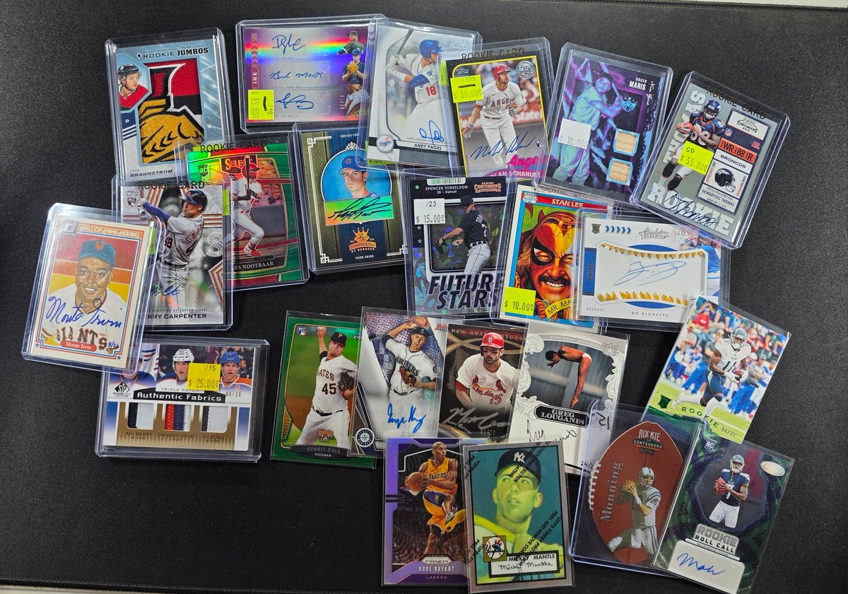 2nd preview! 

Baseball, football, basketball, hockey, wrestling, comic, and Olympic cards tonight!!!

#tankstax is BACK at 8pm est!

Don't miss out!

🚨$10 stack credit to one random RT🚨