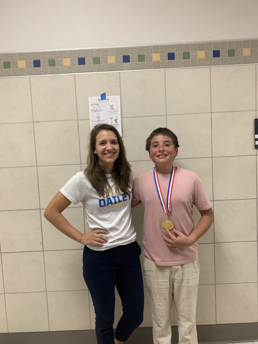 Tennis Tournament Results!
On May 8th, 2025, Dailey Middle School hosted an exciting tennis tournament, and our students brought their A-game! Congratulations to all participants for their great sportsmanship and energy on the court.
