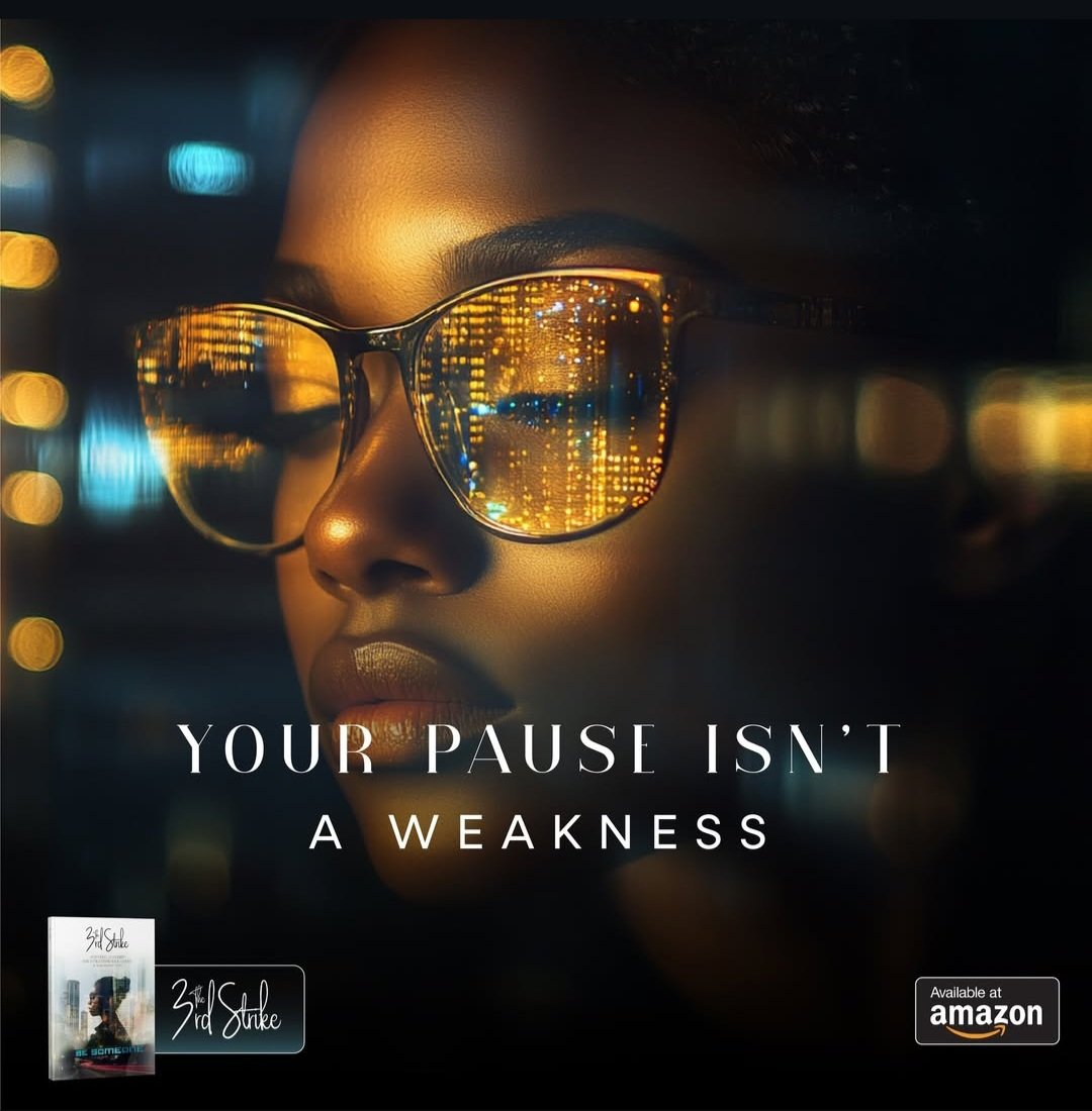 The way you stop, reflect, and observe before acting? That’s not hesitation, it’s intelligence. “The 3rd Strike” by Dr. Shanaya Anderson reclaims that stillness as a leadership strength.
Pause with power.
amazon.com/dp/B0DQ9F665G

#The3rdStrike  #LeadDifferently