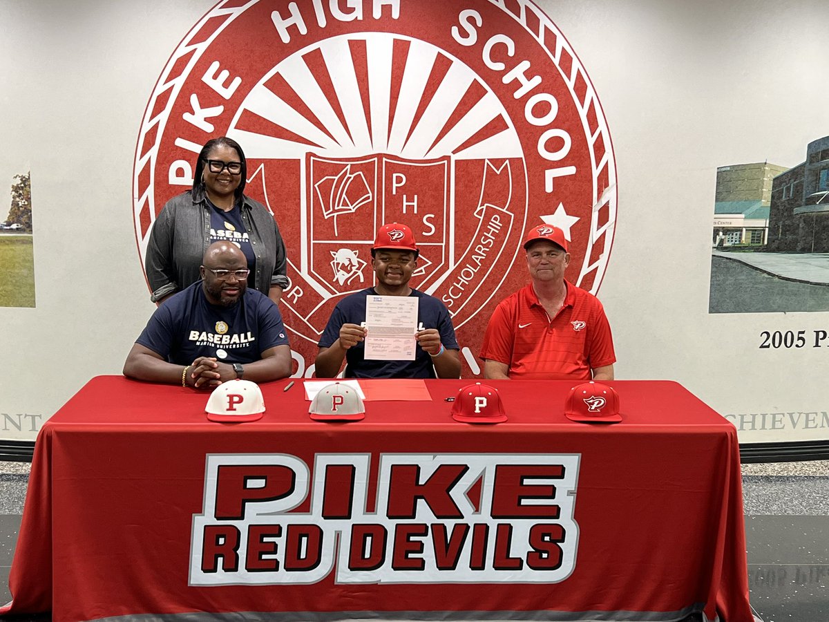 Pike Red Devils (@pikehsathletics) on Twitter photo Congrats to LJ Young—he signed his letter of intent to play baseball at Marian University today!
<a href="/PikeBaseball/">Red Devils Baseball</a>
#PikeRedDevilsRise Congrats to LJ Young—he signed his letter of intent to play baseball at Marian University today!
<a href="/PikeBaseball/">Red Devils Baseball</a>
#PikeRedDevilsRise