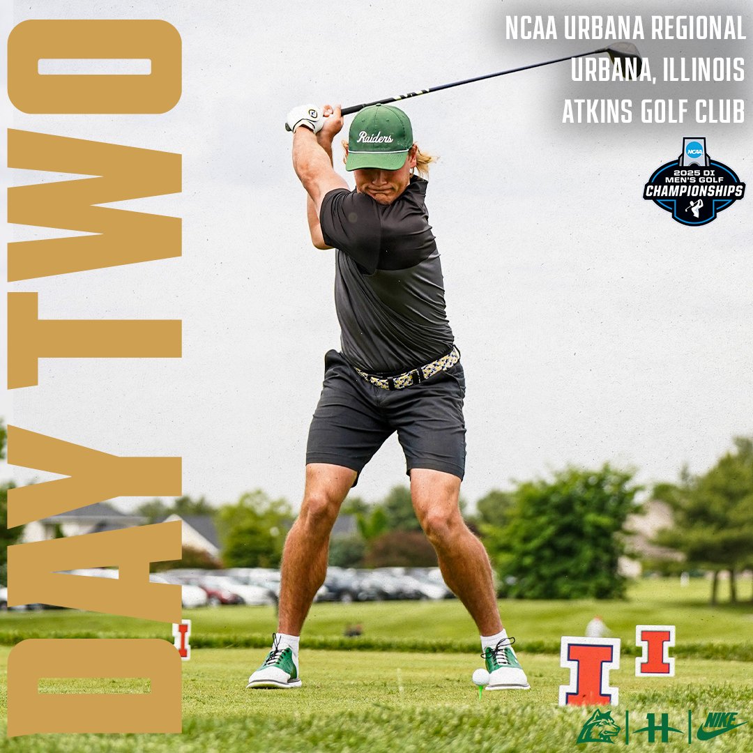 Round 2 at the NCAA Urbana Regional is on the way! Raiders hit the course from 10:50-11:34 ET today in Illinois!

⛳ Follow live scoring: bit.ly/4j1vNfs
#RaiderUP | #FullRaid | #RaiderFamily
