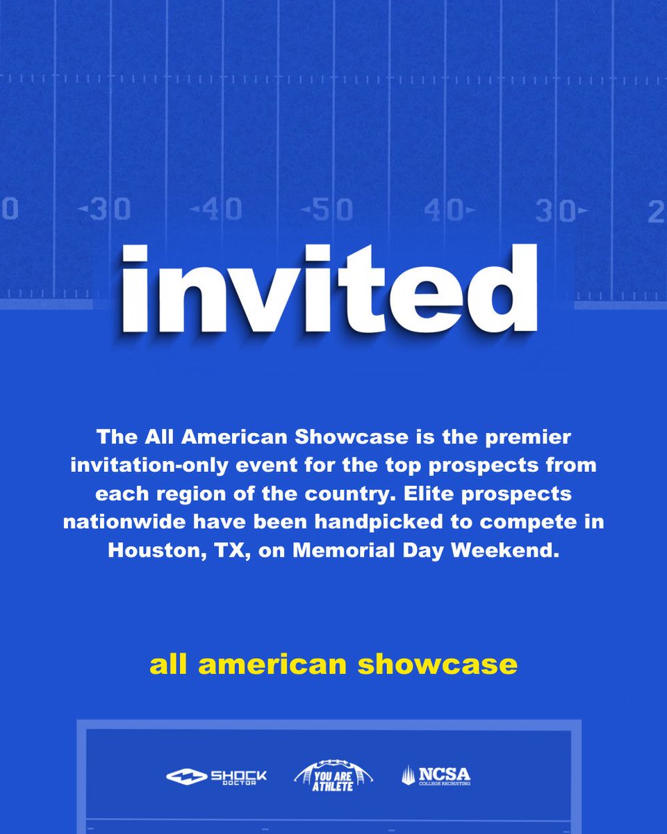 Zakarian Pearley🖤 (@pearleyzee) on Twitter photo Thanks for the invite <a href="/RoadToHouston/">All-American Showcase</a>
<a href="/coach_horsley/">Demond Horsley M.Ed.</a> @On3Recruits <a href="/HolcombKaden/">kaden holcomb</a> Thanks for the invite <a href="/RoadToHouston/">All-American Showcase</a>
<a href="/coach_horsley/">Demond Horsley M.Ed.</a> @On3Recruits <a href="/HolcombKaden/">kaden holcomb</a>