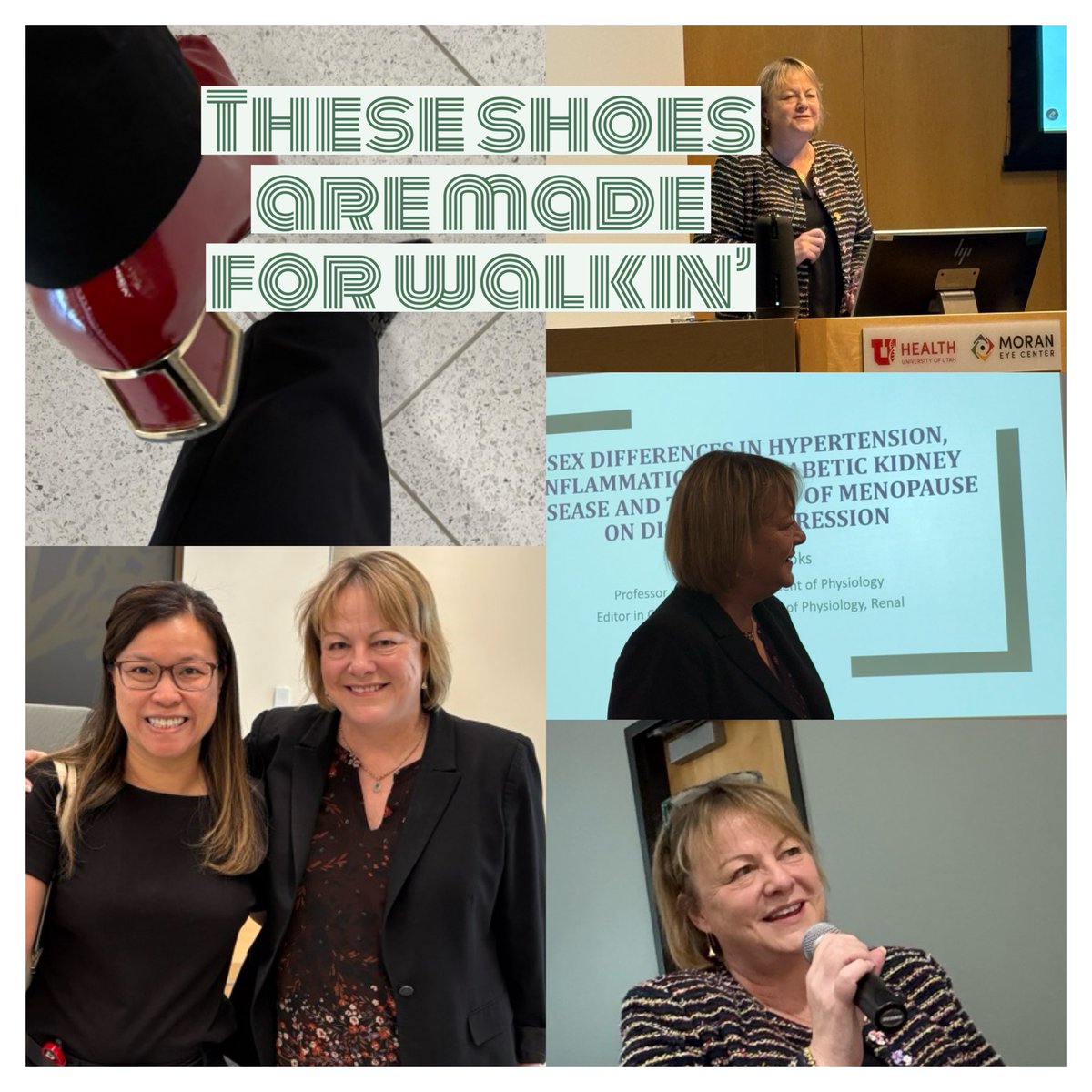 Great (back to back) talks on women’s resilience to hypertension and impact of menopause on disease onset <a href="/AJPRenalEIC/">Dr. Heddwen Brooks, PhD, AJP-Renal Editor-in-Chief</a> learned so much from your visit!