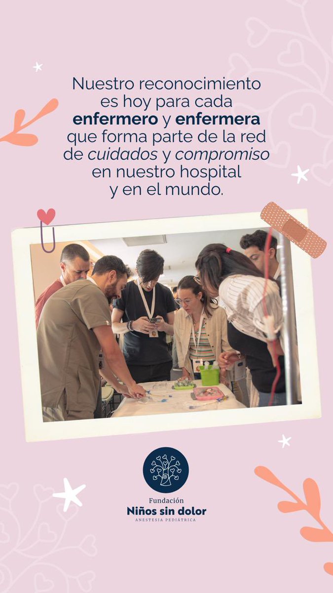 ninossindolor's tweet photo. En el Día de la Enfermería, reconocemos la vocación y entrega de quienes cuidan, acompañan y hacen posible una atención pediátrica humana, segura y de calidad. 💙🩺 Gracias por estar siempre. https://t.co/3TYfTOP15a