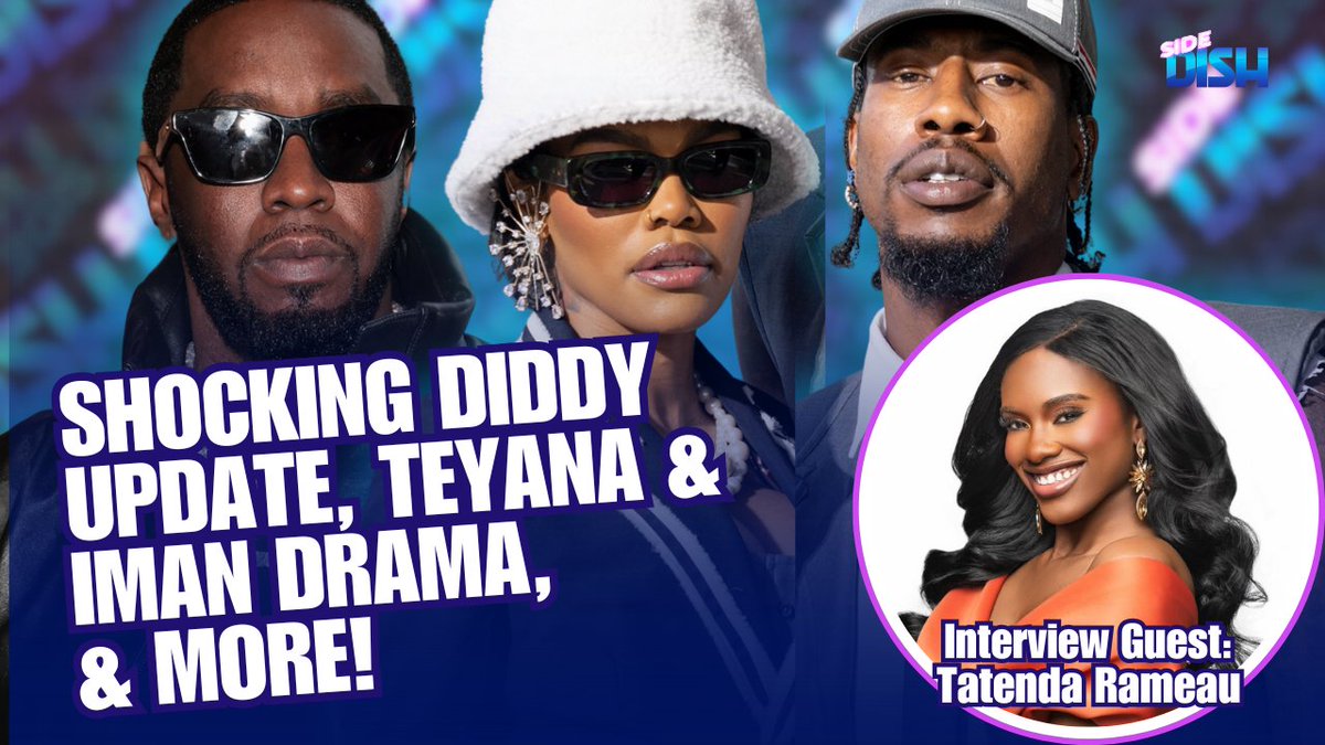 We've got a shocking Diddy trial update, Teyana Taylor &amp; Iman Shumpert's drama continues, &amp; Keri Washington slides in who's DMs?! | #SideDish

Actress and Miss Fulton County Tatenda Rameau guest hosts, so tune in!

foxsoul.tv