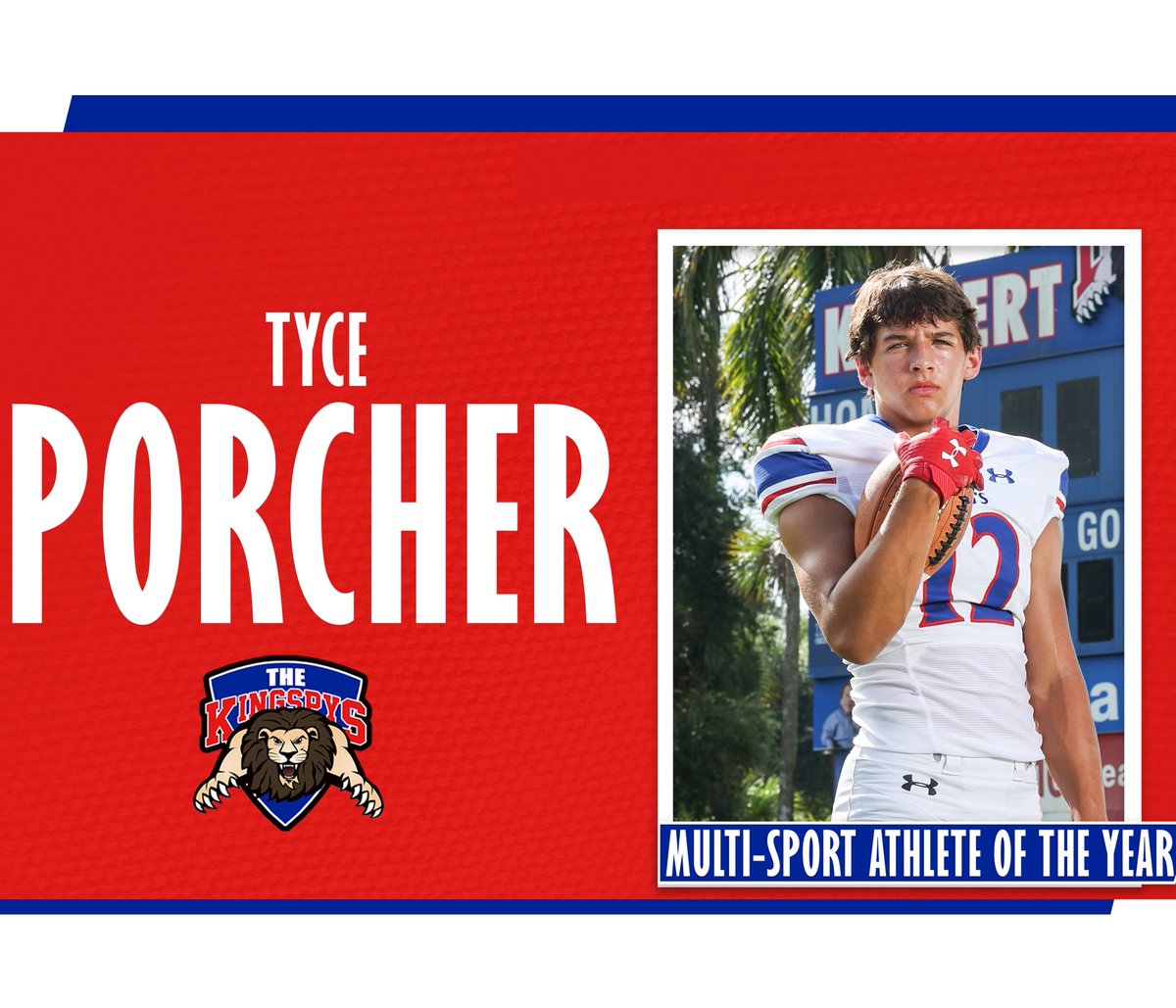 The King’s Academy Athletic Dept. (@tkalions) on Twitter photo And the winners of the 2024-2025 Kingspy for Multi-Sport Athlete of the Year are Bekah Foster and Tyce Porcher!
<a href="/TKAWPB/">The King's Academy</a> And the winners of the 2024-2025 Kingspy for Multi-Sport Athlete of the Year are Bekah Foster and Tyce Porcher!
<a href="/TKAWPB/">The King's Academy</a>