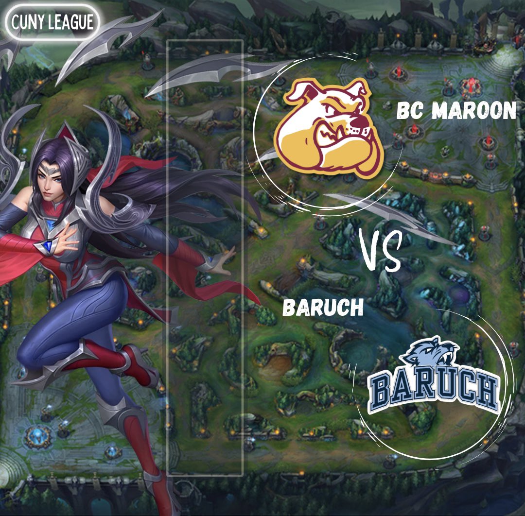 ‼️CUNY LEAGUE FINALS‼️

League:
BC Maroon vs Baruch