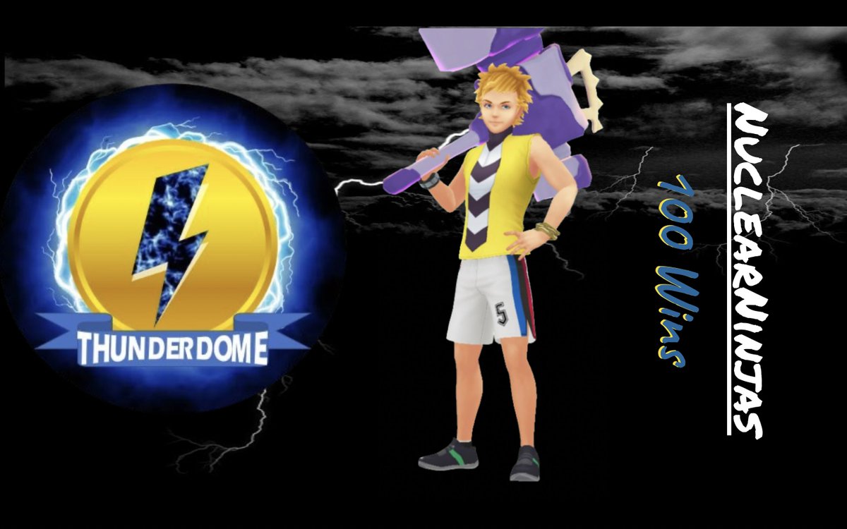 Congratulations to <a href="/GBLNuclearNinja/">NuclearNinjas</a> on reaching 100 wins for ThunderDome and ThunderRoad. 

Having gone on an insane 18 bout win streak throughout multiple Battle Frontier cycles, Ninjas is a constant contributor of points even with some spicy picks!🌶️❤️