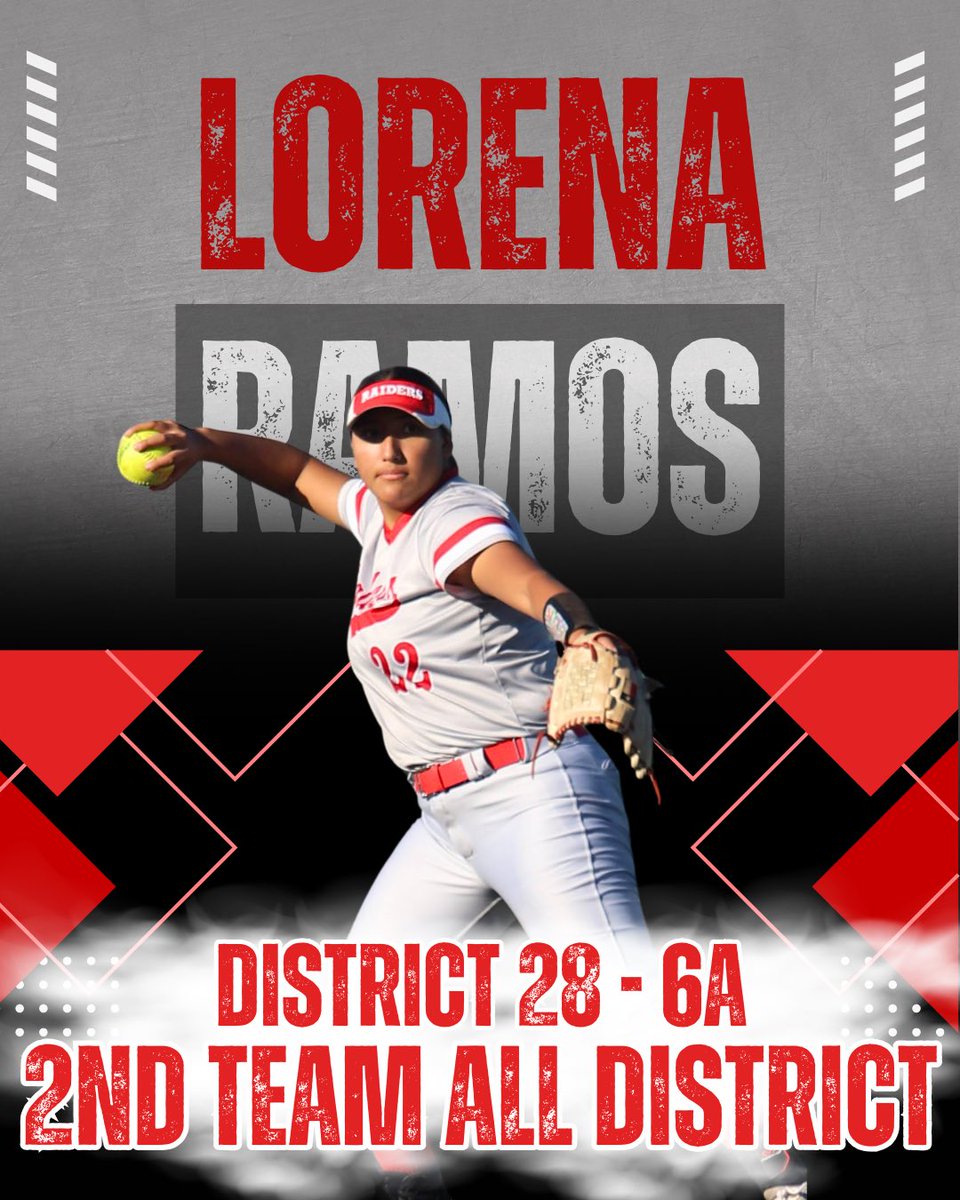 TaftRaiderSB's tweet photo. Congratulations to Junior, Lorena Ramos for earning 2nd Team All-District! We are SO proud of you! #Defend741 https://t.co/p5UibcHPcA