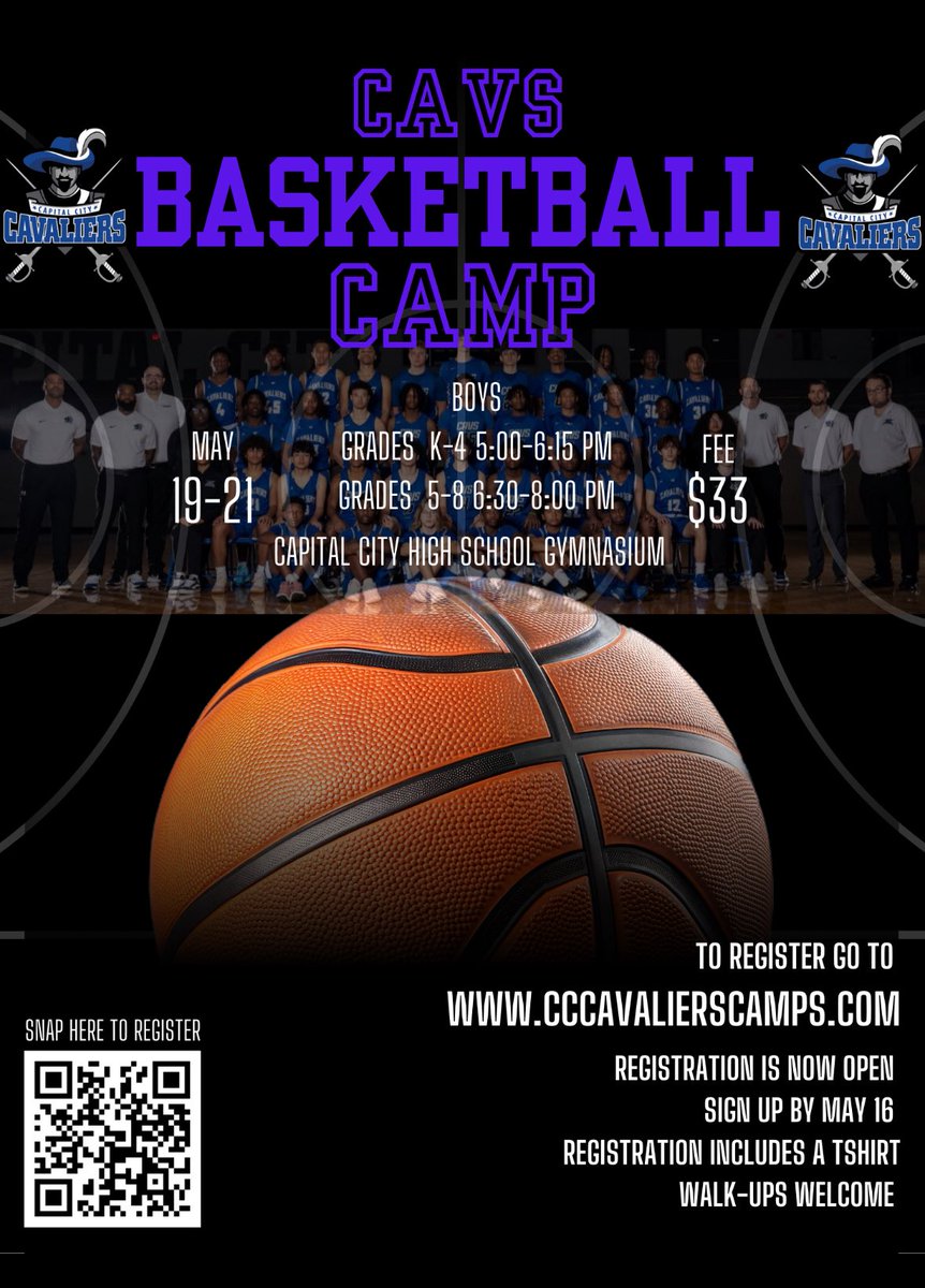 One week until camp! Registration info below, we’d love to have you join us!