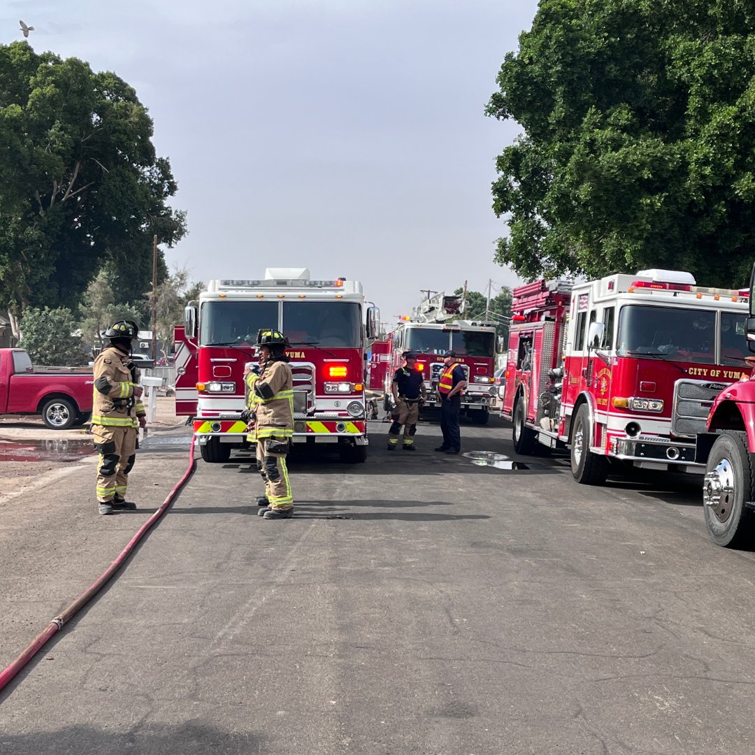 🚨Working incident notifications🚨YFD is currently assisting Rural Metro with a fire in the area of 8th street and Magnolia Ave.