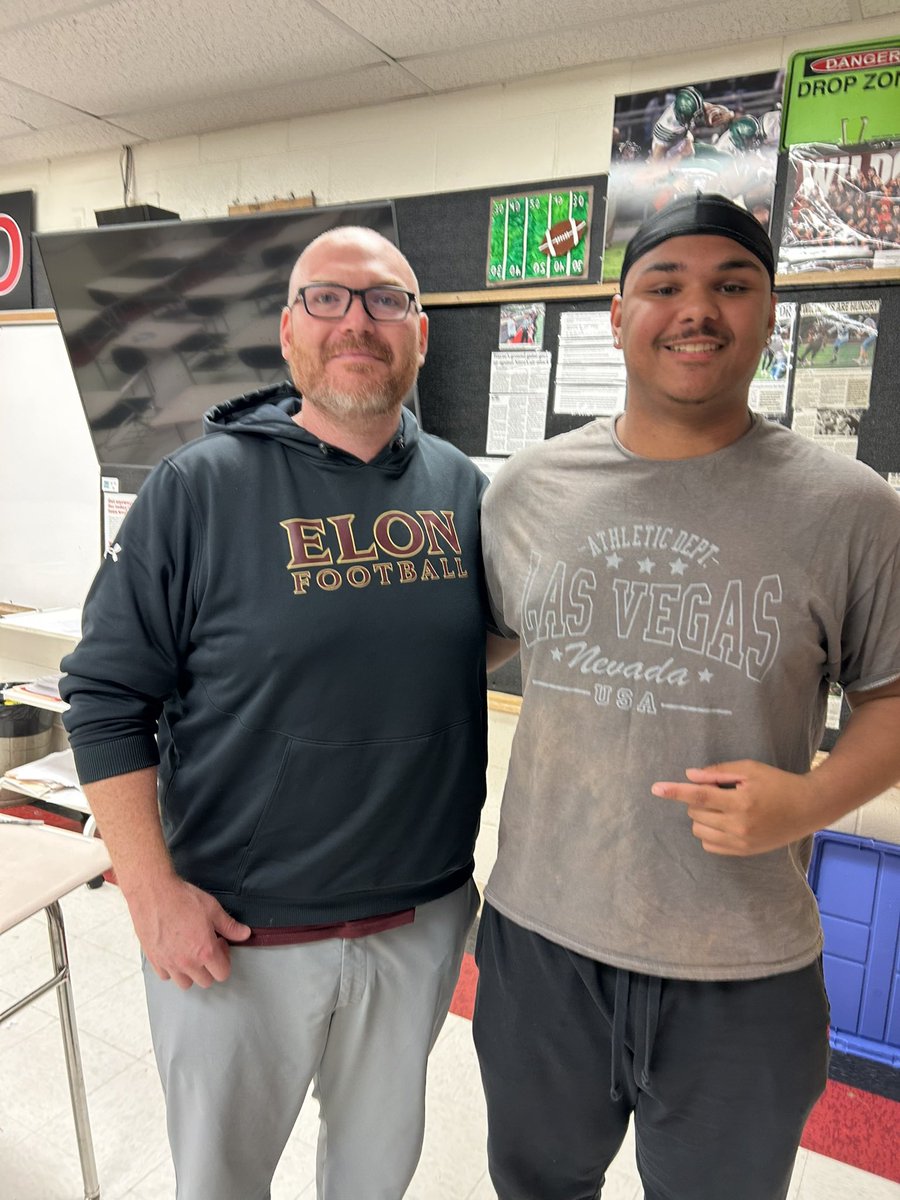 Nitro Wildcats Football (@recruitnitrohs) on Twitter photo Shout out <a href="/ElonFootball/">Elon Football</a> & <a href="/CoachJoePerri/">Joe Perri</a> for coming by Nitro again today to see <a href="/xapatterson2008/">Xavier Patterson</a>
#ElonPhoenix
#NewNitro Shout out <a href="/ElonFootball/">Elon Football</a> & <a href="/CoachJoePerri/">Joe Perri</a> for coming by Nitro again today to see <a href="/xapatterson2008/">Xavier Patterson</a>
#ElonPhoenix
#NewNitro