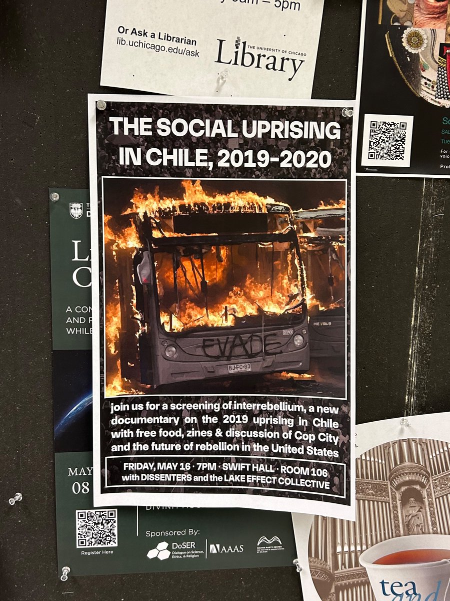 scuttle_chicago's tweet image. we’ll be helping screen interrebellium, a new documentary about the 2019 Estadillo Social in Chile, this friday at 7pm! Stop by if you’re free