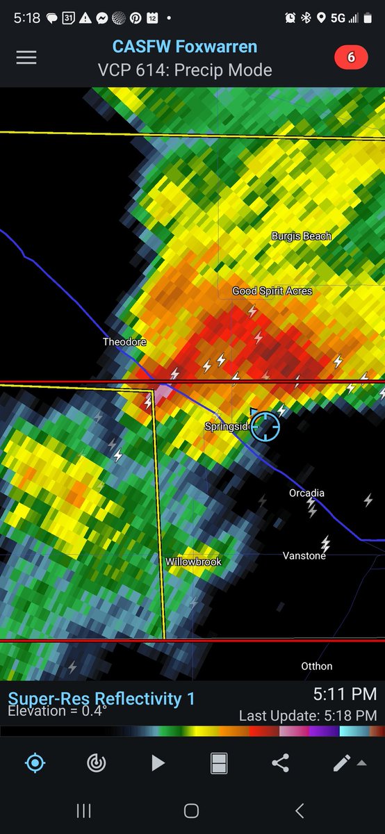 KeresteshTracy's tweet image. Springside. Tornado warmed storm #skstorm