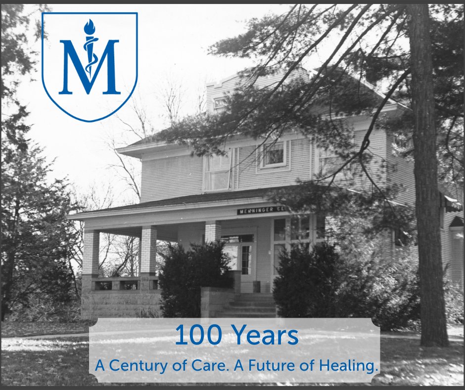 On May 12th, 1925, we saw our very first patient. Dr. C.F. Menninger once said, “We had the vision of a better kind of medicine and a better kind of world,” and today, we're proud to still be practicing evidence-based, patient-centered medicine, delivered with a team approach.