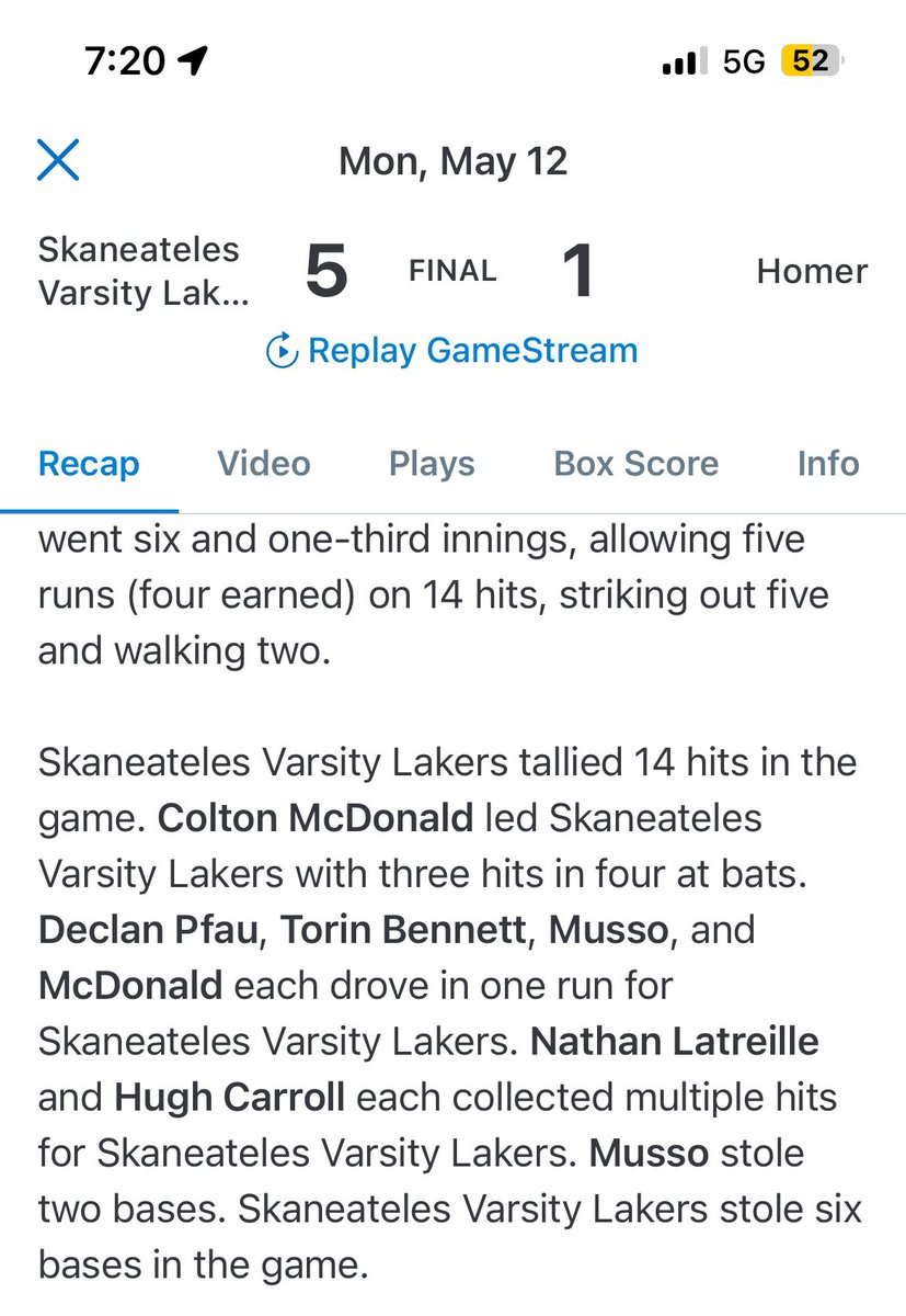 Colton McDonald (@colton5mcdonald) on Twitter photo Good day to get back to 6-6. Great outing on the mound by <a href="/SeanOlley34/">Sean Olley</a> today. Felt good at the plate knocking 3 singles to the opposite field. Looking to keep it going this week! Good day to get back to 6-6. Great outing on the mound by <a href="/SeanOlley34/">Sean Olley</a> today. Felt good at the plate knocking 3 singles to the opposite field. Looking to keep it going this week!