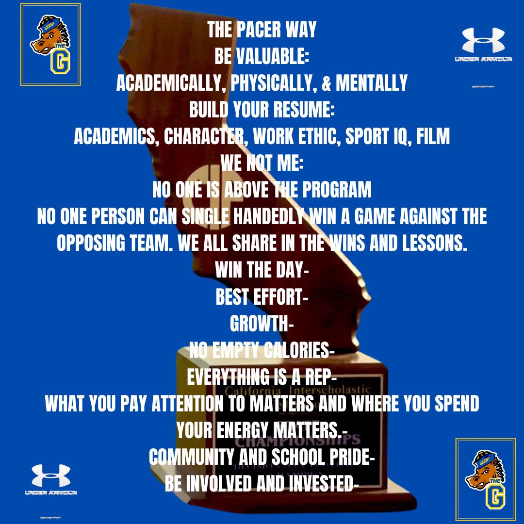grant_union's tweet image. THE PACER WAY!!!!!!🔵🟡🐴 #SpringPractice