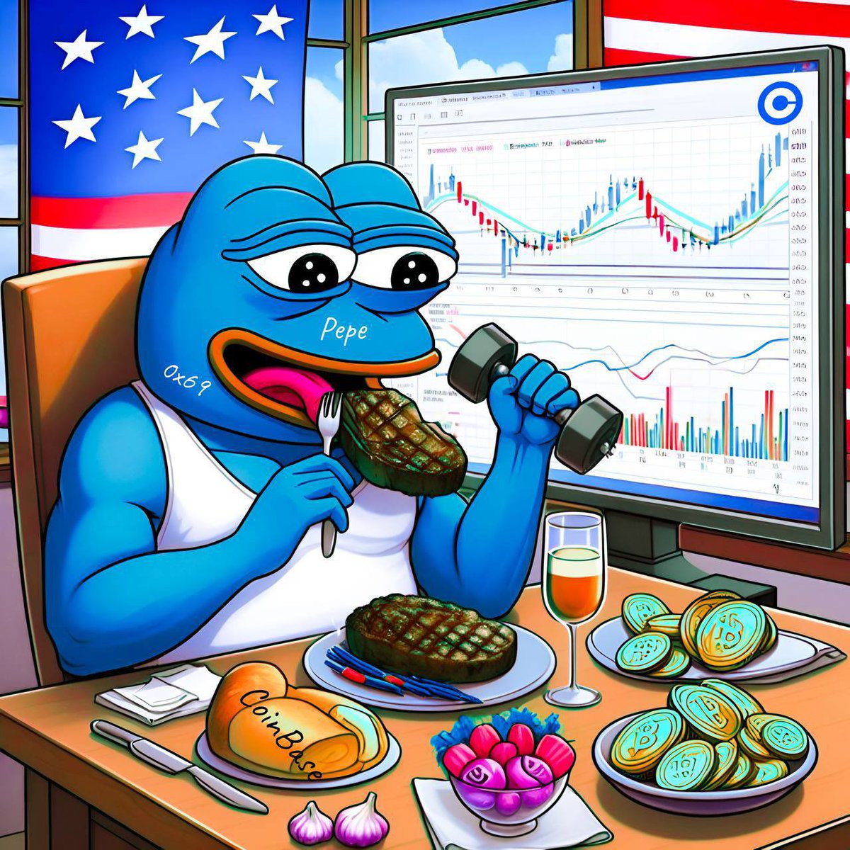 Base season is here with $COIN being listed on the S&amp;P 500

We are the original $PEPE on Base 0x69