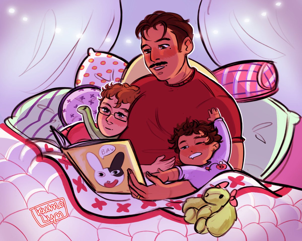 Bedtime story!! #911onABC #eddiediaz #christoferdiaz #buddie