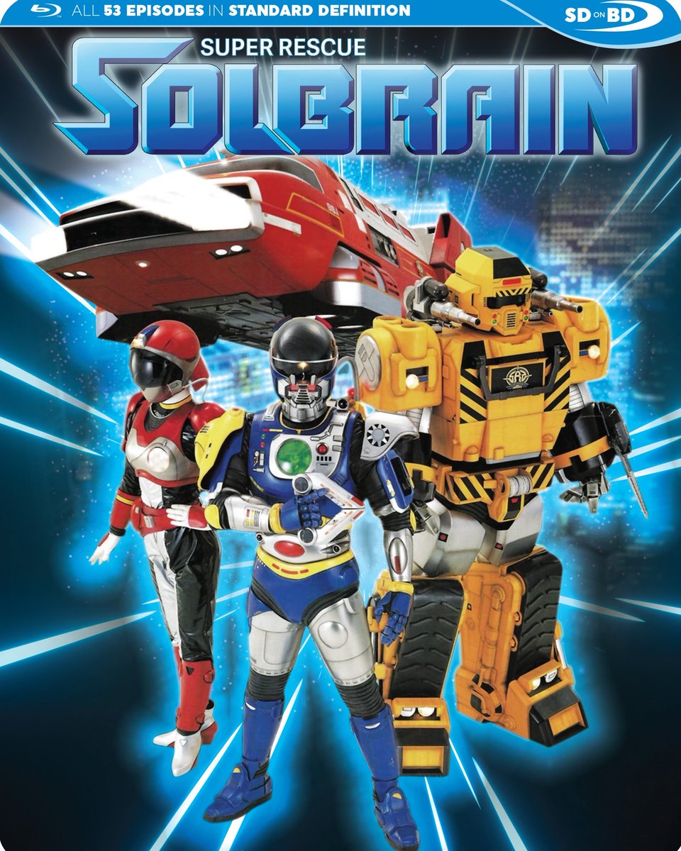 RagoneAugust's tweet image. On July 29th @discotekmedia orders SUPER RESCUE SOLBRAIN (1991) to save us! All 53-episodes released for the first time in North America on SDBD. Pre-order from Crunchyroll or your favorite disc retailer! #MetalHeroes #メタルヒーロー
Pre-order: tinyurl.com/SolbrainSDBD