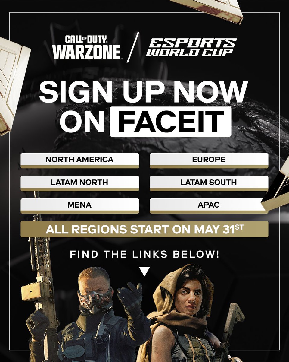 Busco un tercero comprometido a jugar Call of Duty: Warzone EWC Open Qualifier, posiblemente, uno de mis últimos mundiales de Warzone.
📩👈
