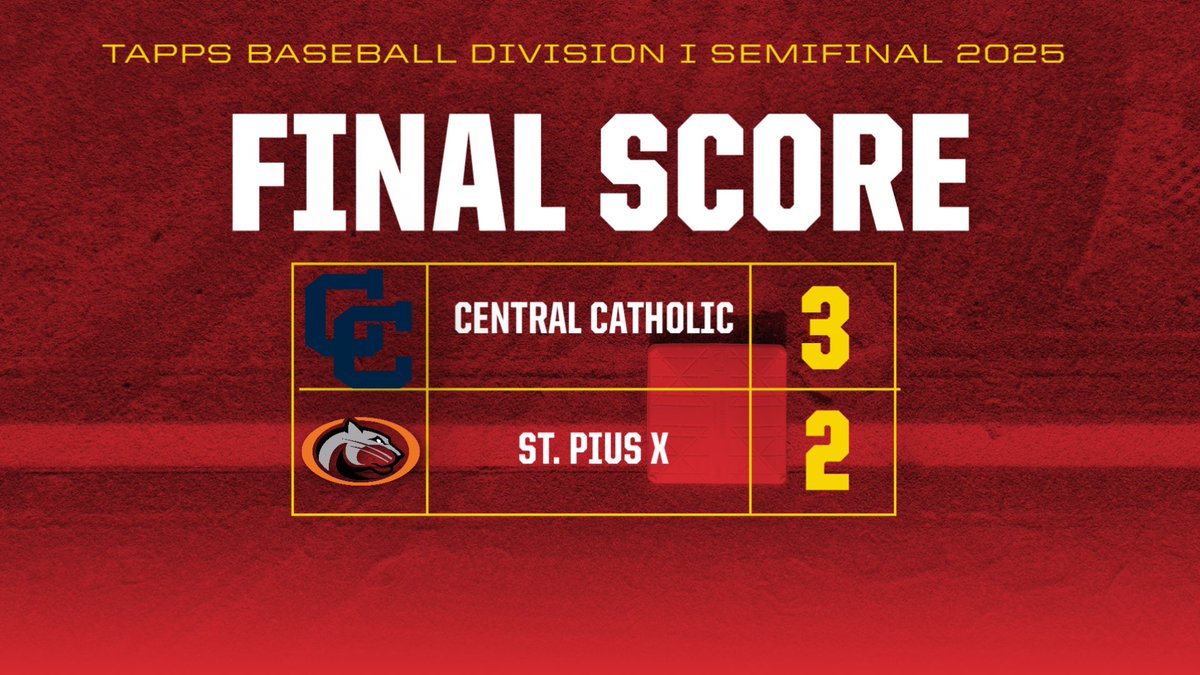 TAPPS 2025 Division I State Semifinal Final Score⚾️