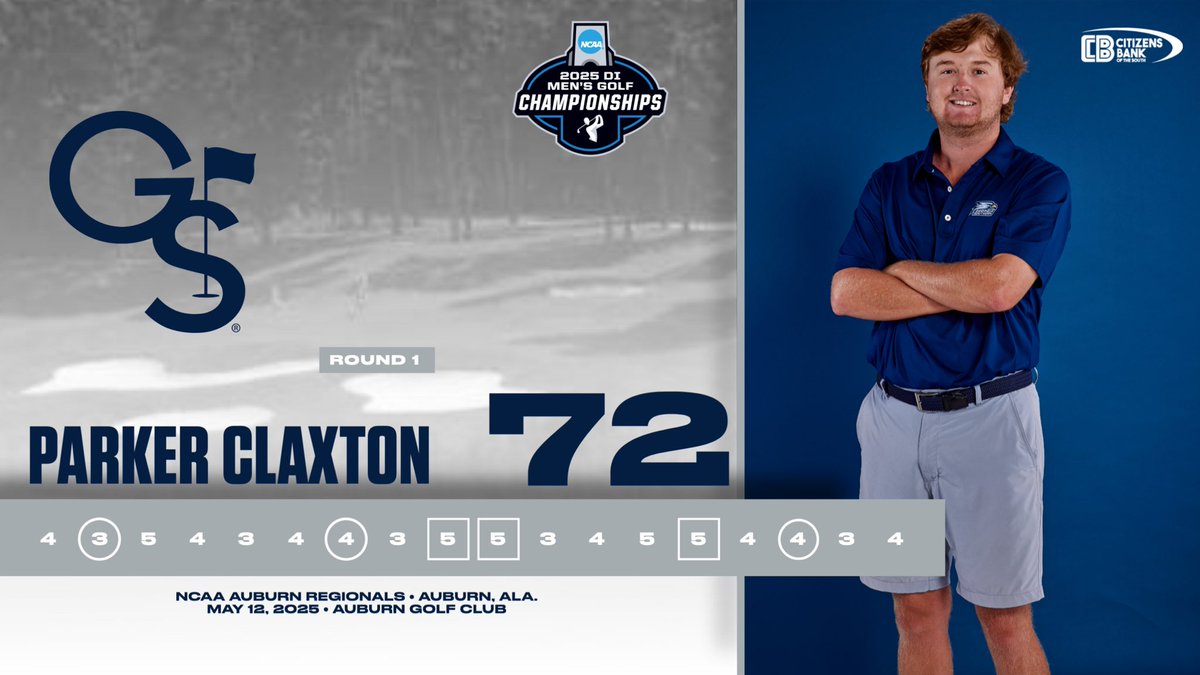 Even through 18. 

#HailSouthern | #NCAAGolf