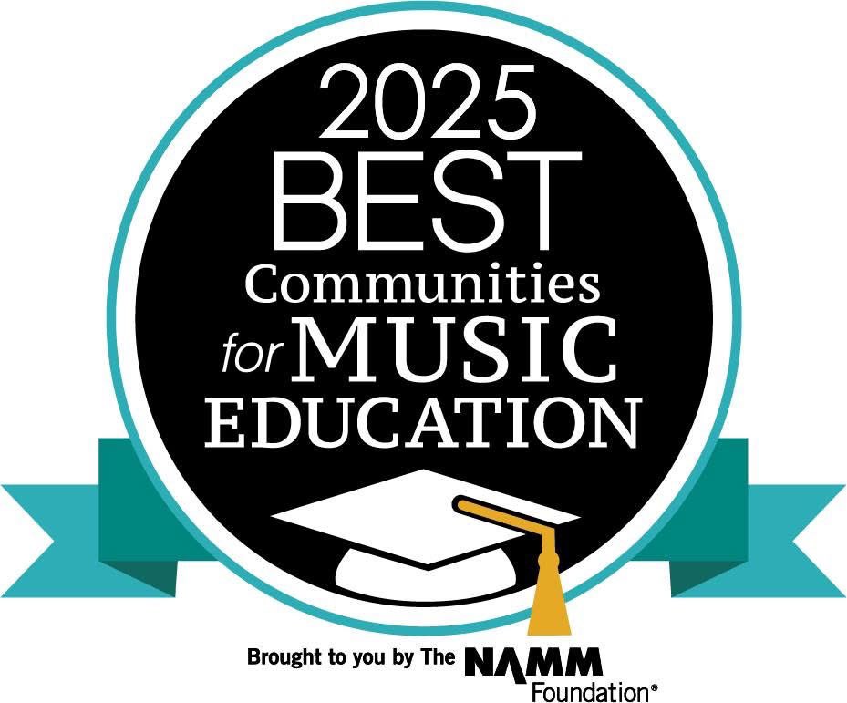 2025 Best Communities for Music Education! #bestneverrests
