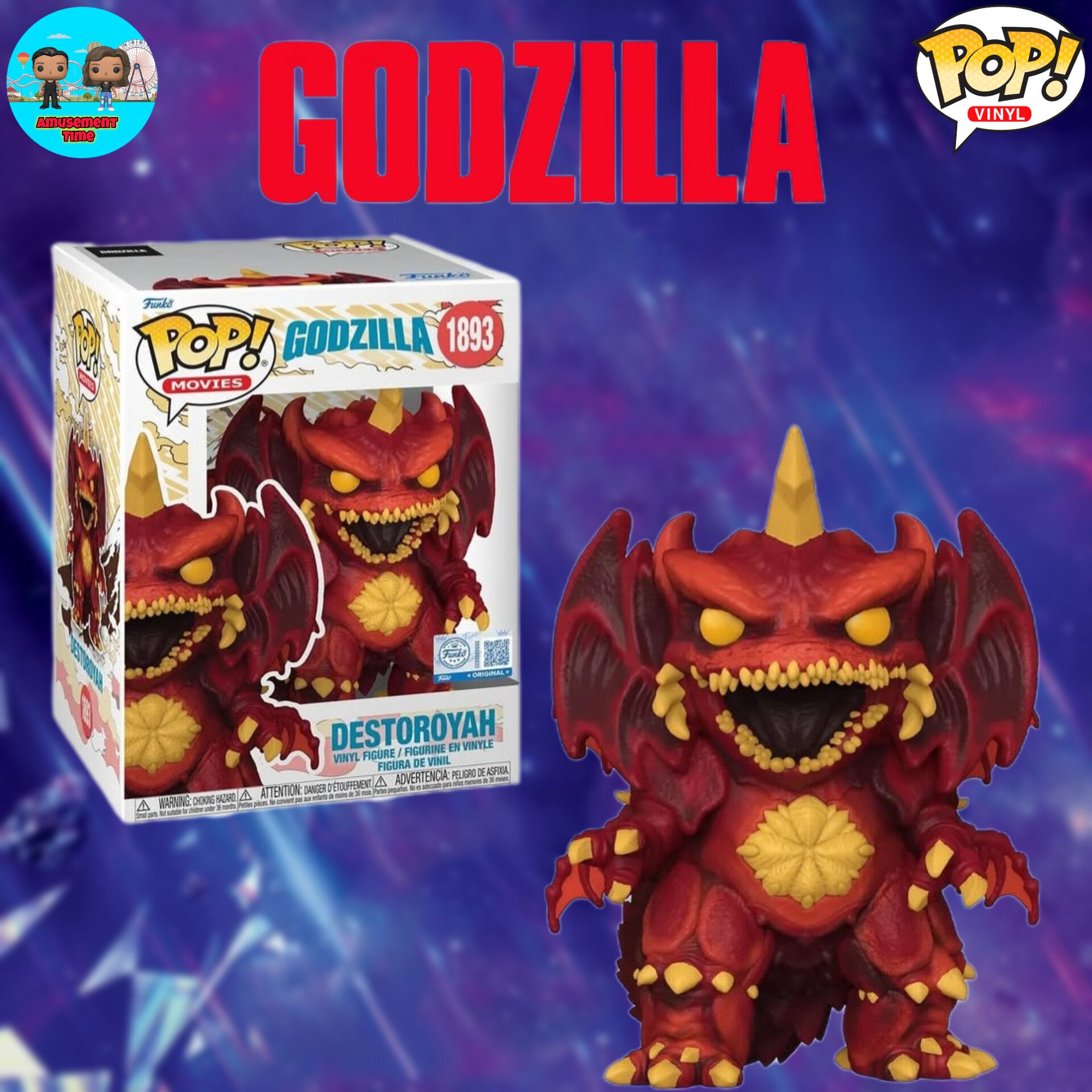 T*7様 【新品】Funko POP!GODZILLA DESTOROYAH 1 Pop! Premium Destoroyah (Deco) | Funko