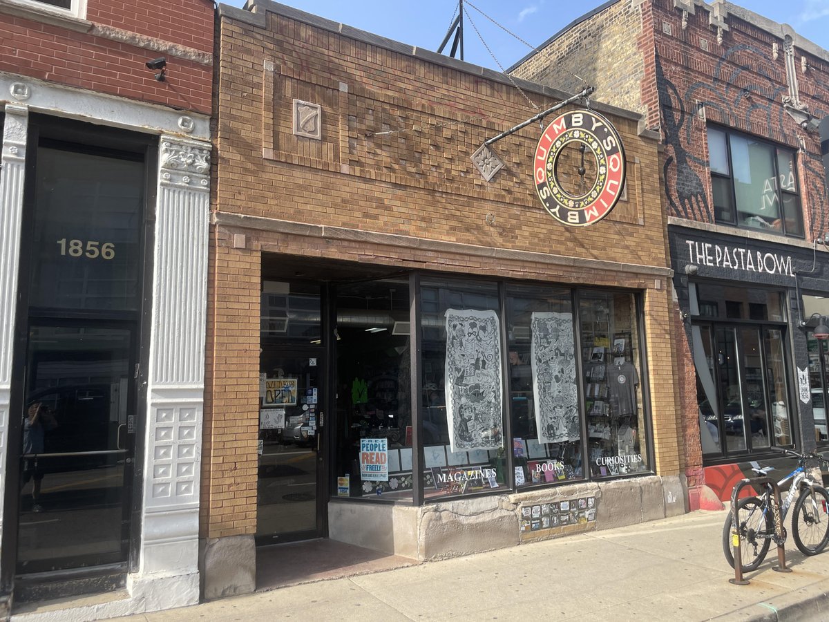 Memory of a Distant Fire is at Quimby's. Quimby's is astonishing, with a vast array of inspired zines and adventurous independent art. It's a cathedral of free thought. It's a vital portal into the human experience.We can't recommend a trip to visit more. quimbys.com