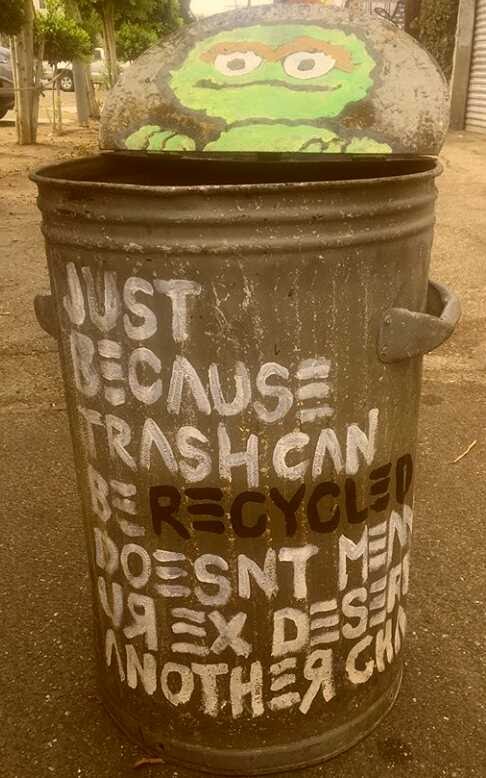 BROKENCRAY0NS's tweet image. Just because TRASH CAN be recycled 
doesn&apos;t mean your ex deserves another chance.

✅ Oscar The Grouch Can #byfvbrix