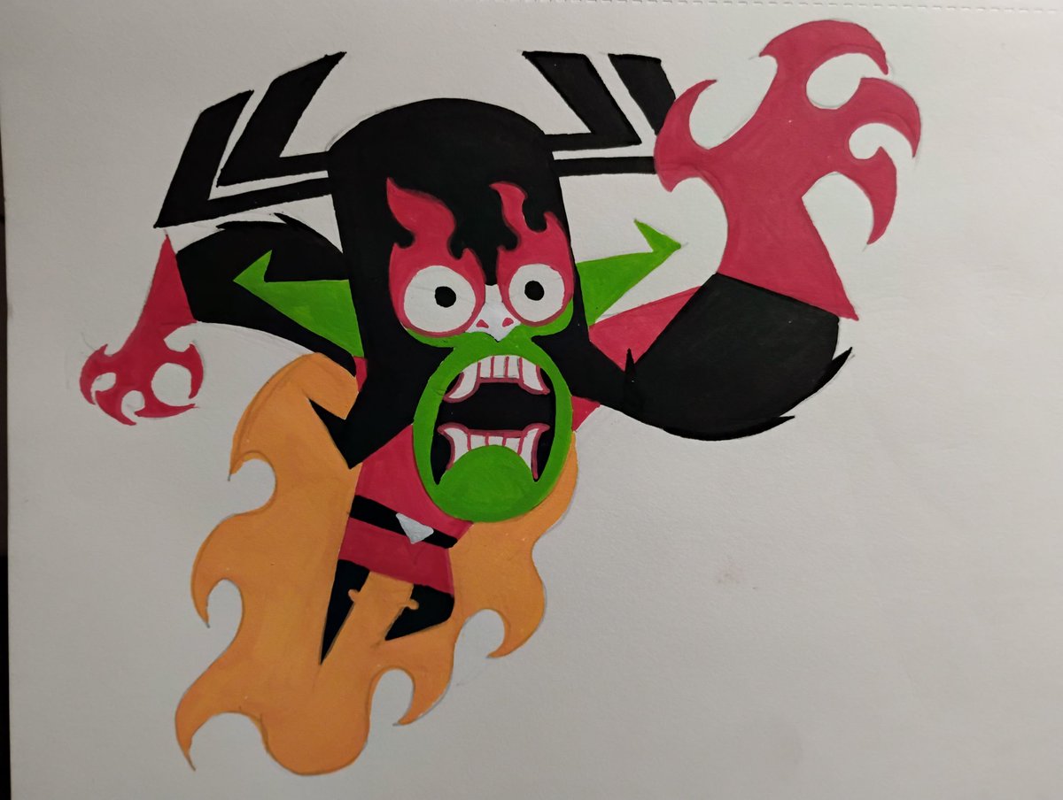 Aku Juju (Mojo Jojo/Aku fusion)