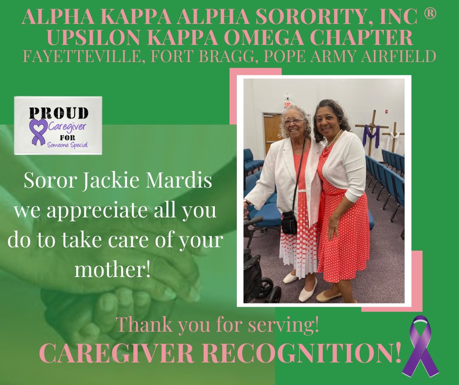 📷Celebrating Our Caregivers! 📷Today, we recognize our amazing #caregivers who selflessly dedicate their lives to caring for others. Your compassion, strength, and unwavering support make a world of difference. Thank you for all that you do! #AKA1908 #ukoAKA1908