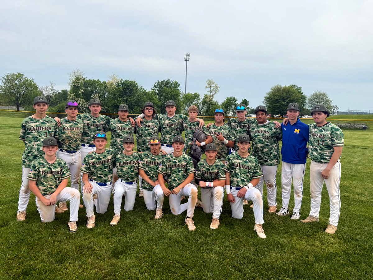 Blue Raiders move to 11-8 with a win over Lancaster Catholic this afternoon on Military Day! Next game 5/13 @ Annville-Cleona

Keyser: 2-4
Horetsky: 1-3, 2RBI
Miscevich: 2-3, 1RBI 
Nordai: 1-3, 2RBI 
Stiffler: 6IP, 7H, 1ER, 1BB, 1K