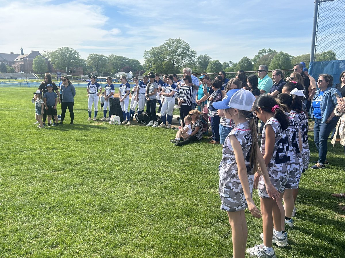 An honor to name our Varsity Softball Field after longtime teacher and coach Kathy Federici. 💙