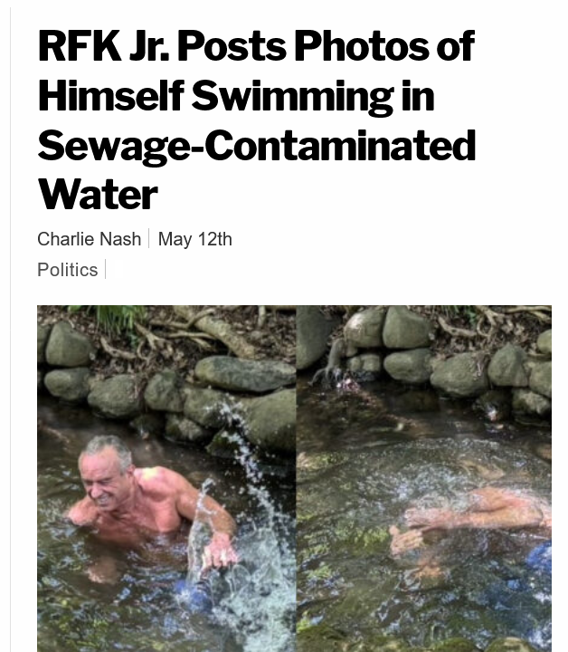 FNC_Ladies_Rule's tweet image. I'd love to see @NBSaphierMD on #Hannity w/ host @KatiePavlich discussing this!

RFK doing that reminds me of the HORRIBLE remake of "Vacation" with them swimming in raw sewage!
