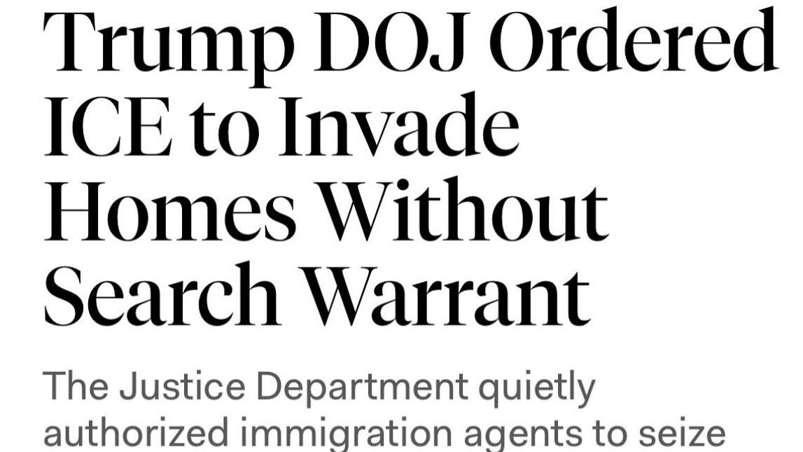 Let’s call it what it is then. State ordered home invasion burglary kidnapping.