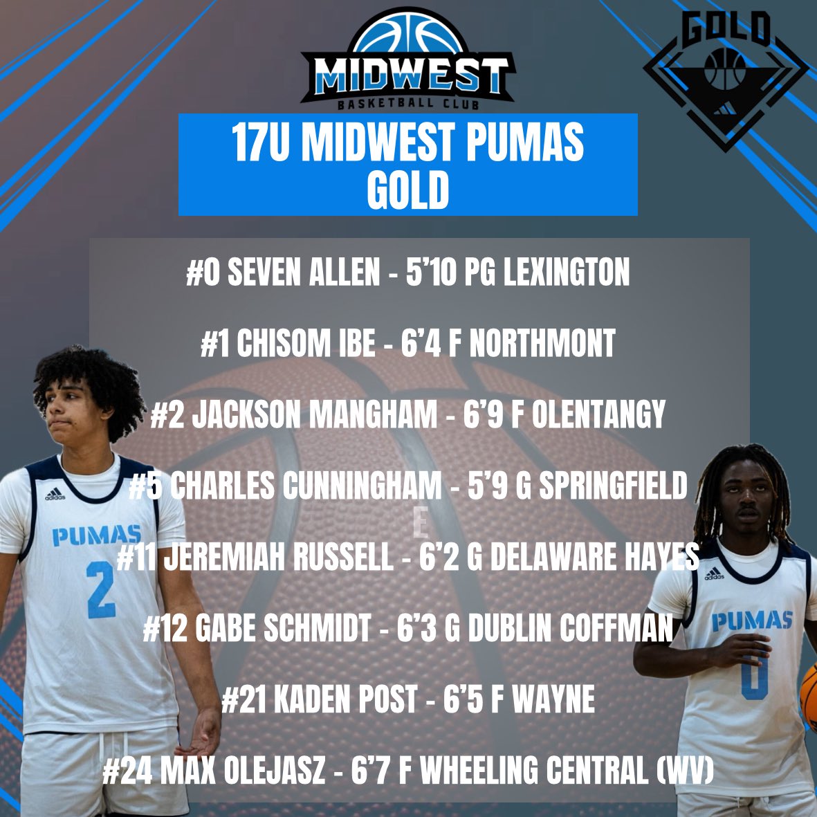 Midwest Pumas Gold 17u (@mwpumasgold) on Twitter photo 🚙✈️ The 2026 squad is BACK! We take a 4-0 record into <a href="/3StripesGOLD/">3Stripes GOLD Basketball</a> Session II in Omaha, NE. Can’t wait to compete against some more elite talent! #midwestfamily 🚙✈️ The 2026 squad is BACK! We take a 4-0 record into <a href="/3StripesGOLD/">3Stripes GOLD Basketball</a> Session II in Omaha, NE. Can’t wait to compete against some more elite talent! #midwestfamily