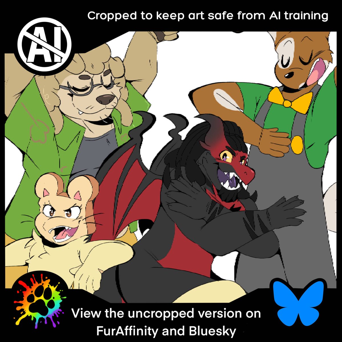 6Knotty6Thotty6 (@cornellm90) on Twitter photo Since some of my closest friends were gonna be at this year's FWA, I commissioned <a href="/MeatyScalez/">MeatyScalez (Commissions Open)</a> to draw all of our sonas in the Turning Red friend pose and printed them on t-shirts as a surprise gift. This is a remake of an old design that was drawn by @/Lacks_Sleep. Since some of my closest friends were gonna be at this year's FWA, I commissioned <a href="/MeatyScalez/">MeatyScalez (Commissions Open)</a> to draw all of our sonas in the Turning Red friend pose and printed them on t-shirts as a surprise gift. This is a remake of an old design that was drawn by @/Lacks_Sleep.