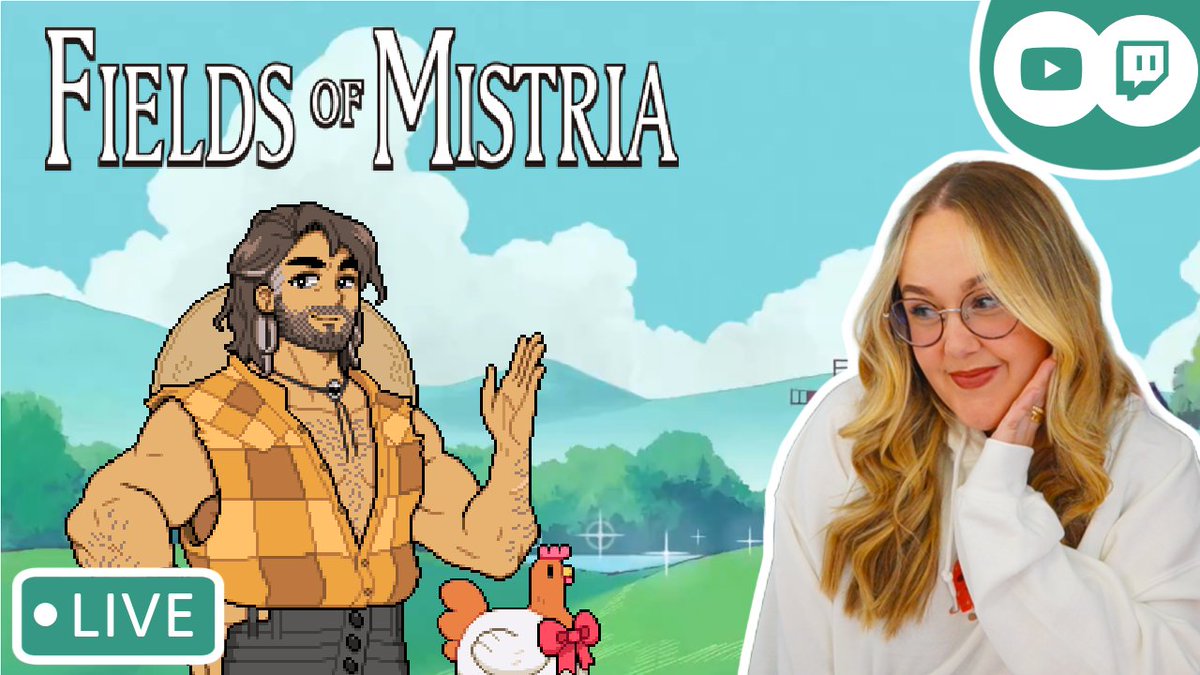 miles → bsky (@millybuns) on Twitter photo flirting and farming in <a href="/FieldsofMistria/">Fields of Mistria ✨ Out Now in Early Access</a> ✨
🍓 twitch.tv/millybuns
🍓 youtube.com/millybuns flirting and farming in <a href="/FieldsofMistria/">Fields of Mistria ✨ Out Now in Early Access</a> ✨
🍓 twitch.tv/millybuns
🍓 youtube.com/millybuns