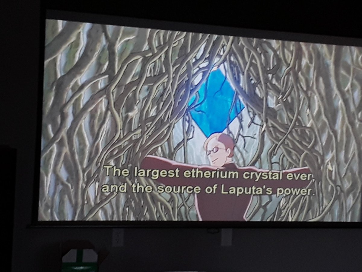 Or people are getting back to watching Castle in the Sky