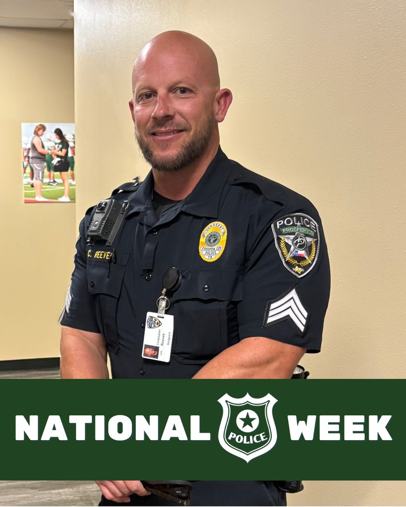 It’s National Police Week, and we’re giving a big shoutout to Sergeant Reeves for keeping #THEship safe and running smooth! We’re lucky to have him on our crew. Thanks for all you do! 💙🦅