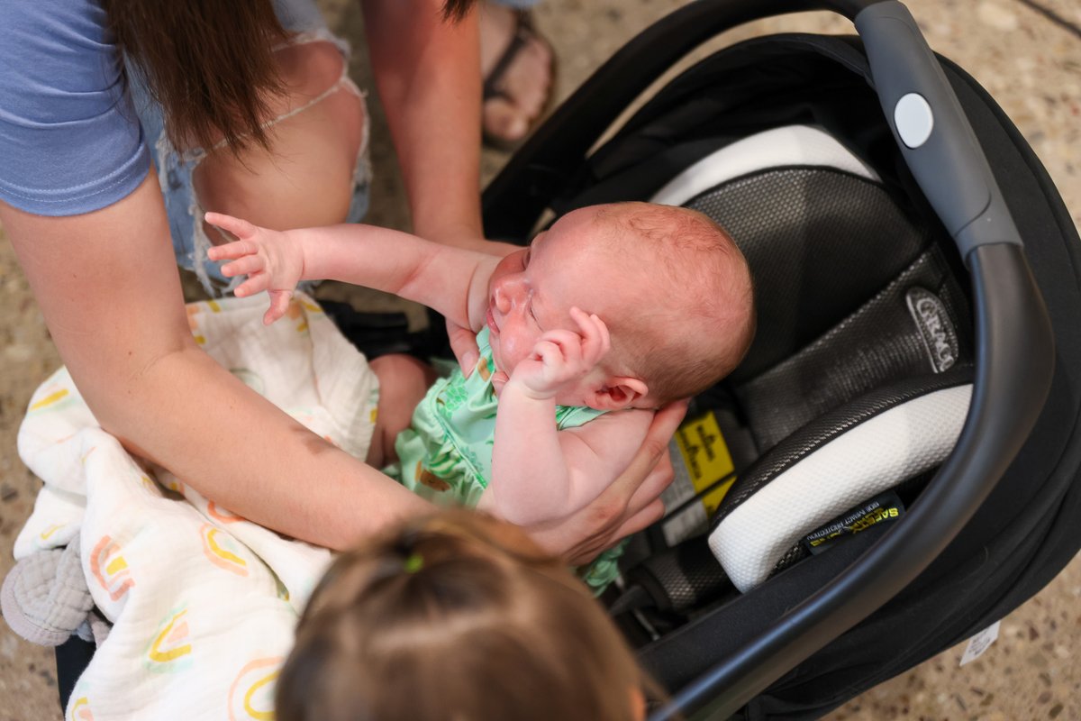 Welcome, Baby Winslow! 

Last month, Station 9 responded to a late-night medical call—not knowing they were about to meet someone brand new.
By the time our crew arrived, baby Winslow had already made her entrance into the world! 👶
Our firefighters  transported mom and baby to