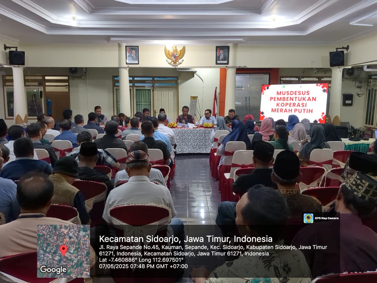FirdiansyahA's tweet photo. #TPPBersamaMenteriDesa

Geliat Percepatan Musdes khusus pembentukan koperasi merah putih

#TPPBersamaMenteriDesa

@prabowo
@YandriSusanto27
@ArizaPatria
@taufikmadjid71
@kemendespdt
@bpsdmkemendesa https://t.co/pooiBg86iD