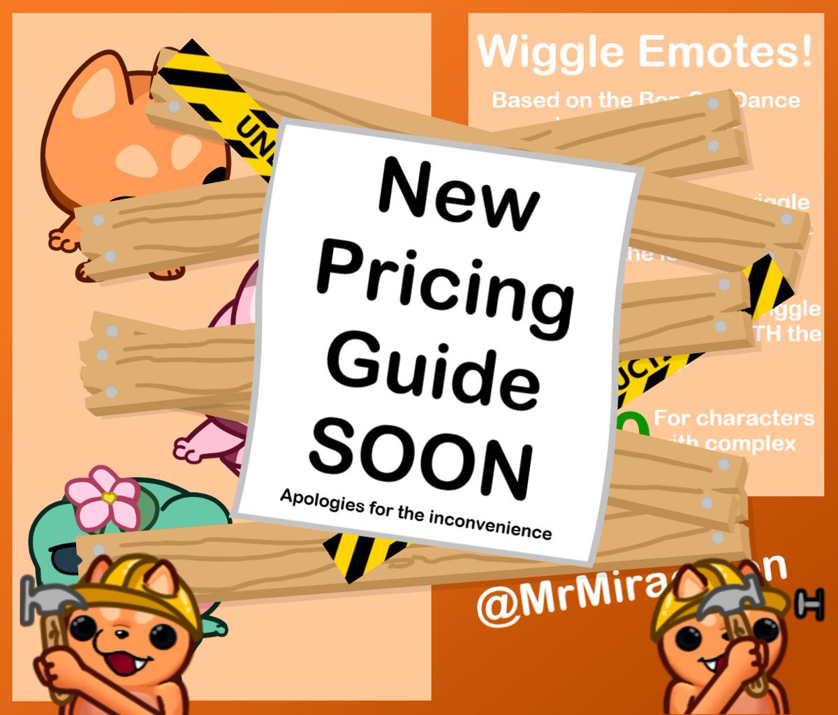 MrMiraculon's tweet image. This is NOT a reopening of my comms, just a quick update! I will be making a new pricing guide from the experience making from the last batch! (This will not apply to those currently on my wait list). This is to better pace out these projects based on Details and Options.