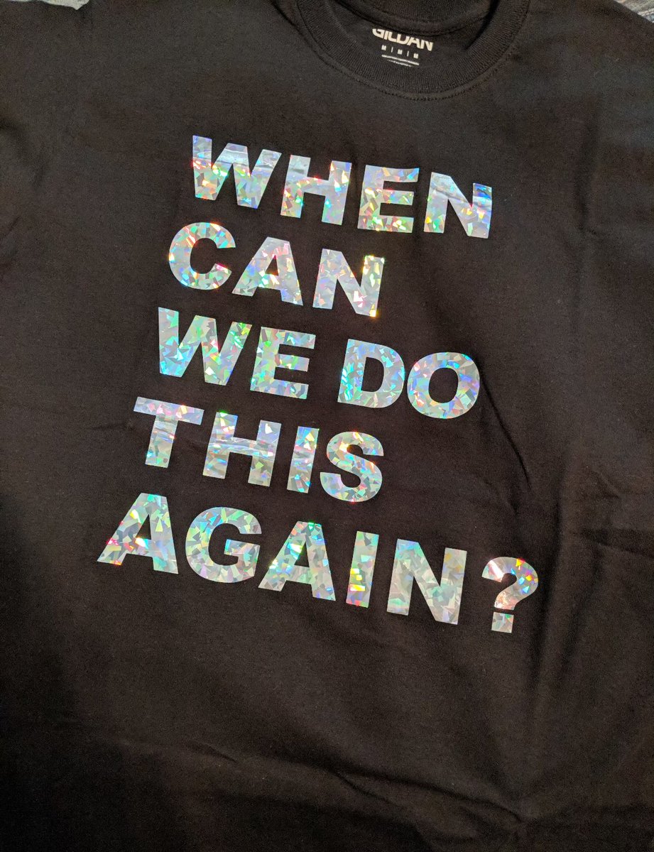 chimchimchurro's tweet image. Very excited to see Paint the Night on Friday. Pulling out my 'vintage' tee from the last time we were graced with her presence ๐ฅฐ