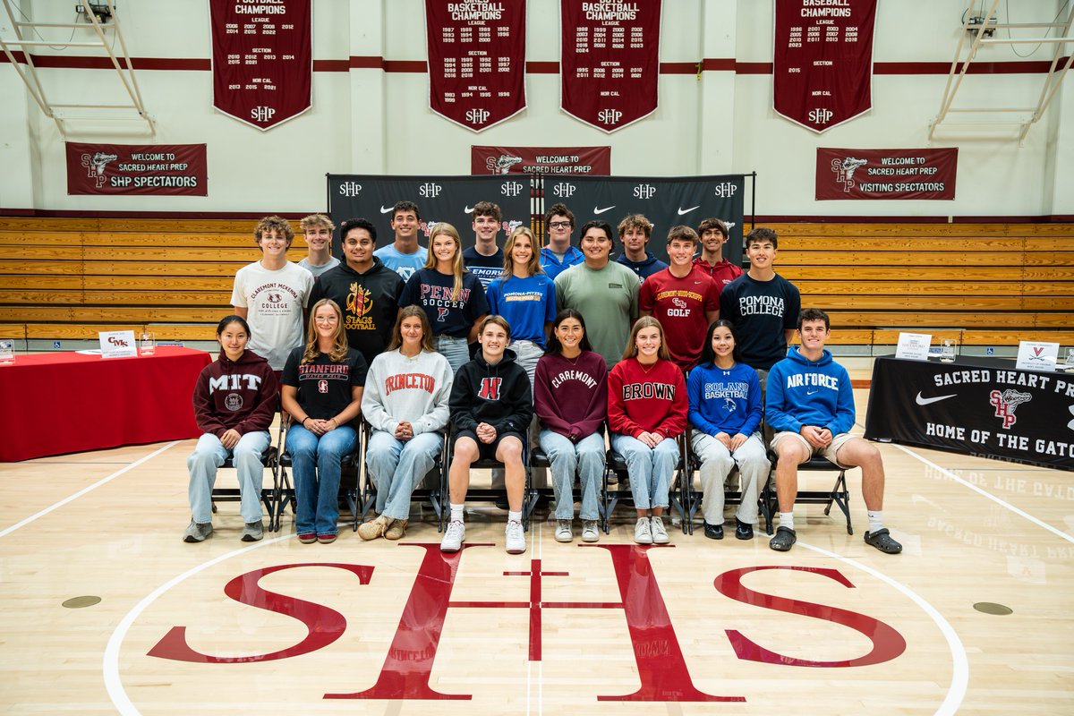 π
πΌπππ πΌππππππππ, πΎπΌπΌ (@_coacharmstrong) on Twitter photo Todayβs Signing Day celebration was a special reminder of the impact our 23 college-committed seniors have had on the <a href="/SHPAthletics/">Sacred Heart Prep Athletics</a> community.
Thank you for raising the bar and living out what it means to be an SHP Gatorβleaders on and off the field.
The journey is just Todayβs Signing Day celebration was a special reminder of the impact our 23 college-committed seniors have had on the <a href="/SHPAthletics/">Sacred Heart Prep Athletics</a> community.
Thank you for raising the bar and living out what it means to be an SHP Gatorβleaders on and off the field.
The journey is just