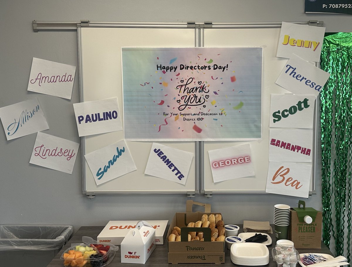 Mary Havis (@maryhavis) on Twitter photo Today we celebrated our district leaders on <a href="/BerwynSouth100/">Berwyn South District 100</a>’s Director Appreciation Day! They lead their departments with heart, purpose, and a deep commitment to continuous improvement & are essential to the success of our district. Thanks for your leadership & support! #WeCan! Today we celebrated our district leaders on <a href="/BerwynSouth100/">Berwyn South District 100</a>’s Director Appreciation Day! They lead their departments with heart, purpose, and a deep commitment to continuous improvement & are essential to the success of our district. Thanks for your leadership & support! #WeCan!