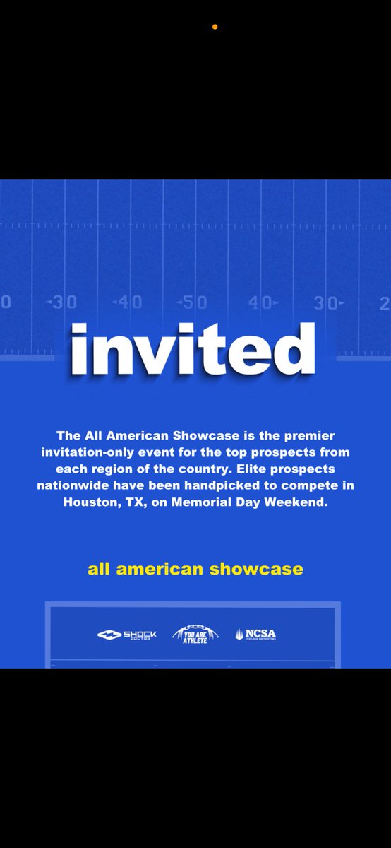 Thank you <a href="/youareathlete/">You Are Athlete</a> for the invite
