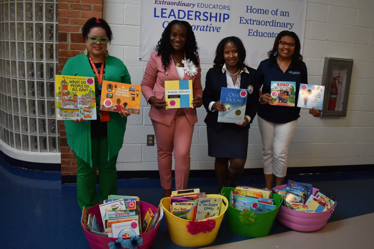 Thank you to the Greater Fredericksburg Chapter of Jack and Jill of America, Inc. for hosting a book drive and donating the books to Harrison Road Elementary! We love our partners in education!
